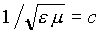1/Ã =c